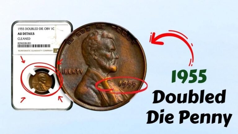 How Much Is a 1955 Doubled Die Penny Value: Auction Records, Identification & Collector Tips
