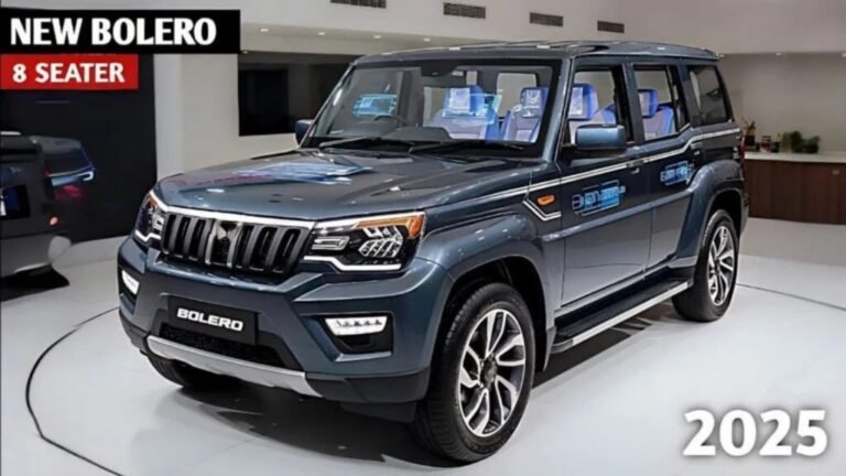 Mahindra Bolero 2025 8-Seater Launched