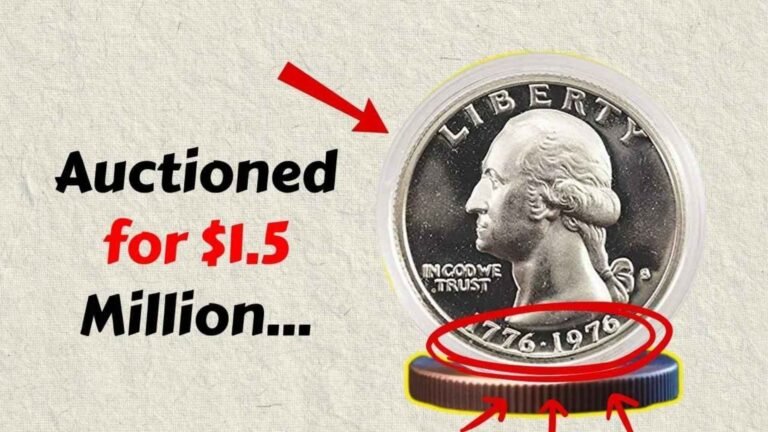 Rare 1976 Bicentennial Quarter Sells for $1.5 Million – Check Your Spare Change Now