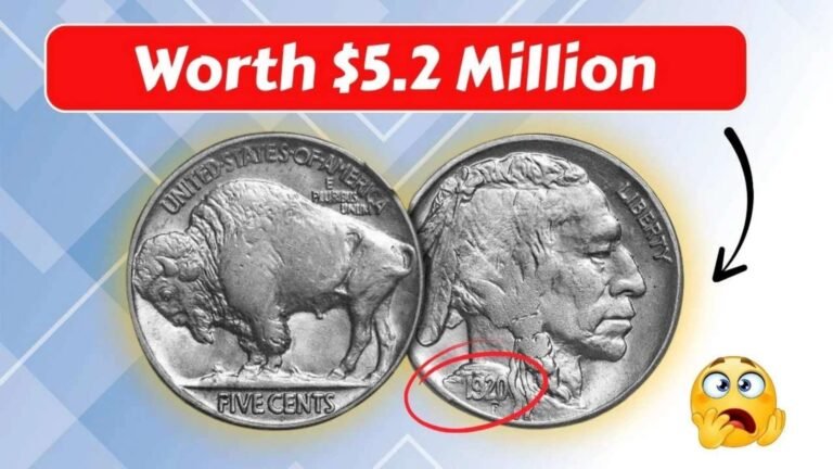Rare Buffalo Nickel Worth $5.2 Million: Could One Be Hiding in Your Pocket?