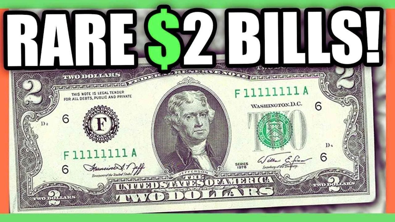 Gas Station Treasure: Could Your $2 Bill Be Worth $2.35 Million